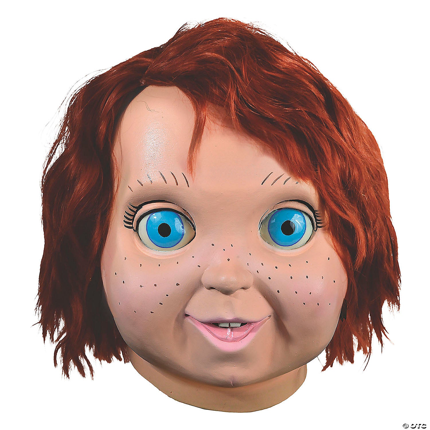 adults child& 8217 s play 2& 8482 good guys doll chucky mask costume accessory~mattus114