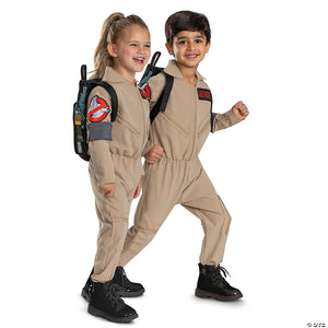 kids deluxe ghostbusters frozen empire& 8482 flight suit costume xs 3t 4t~dg164259m