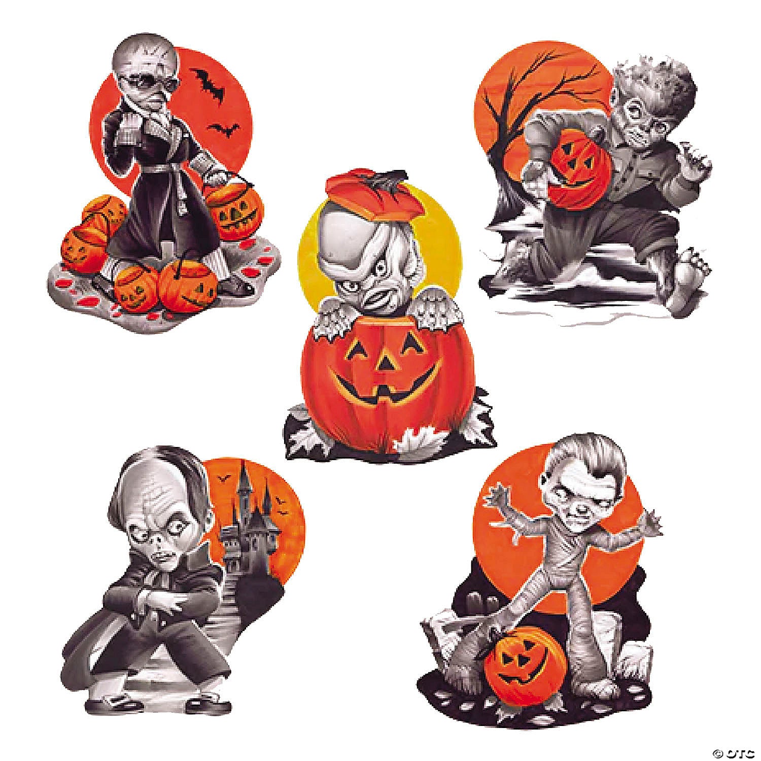 universal classic monsters wall decoration cutouts series 2~mamcus104