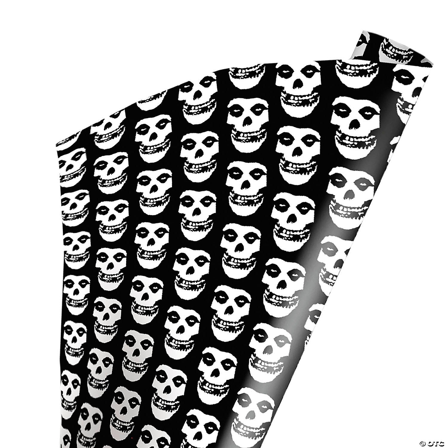 96 x 30 wrapped in terror misfits skull wrapping paper~masfcm111