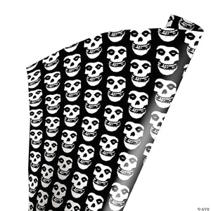 96 x 30 wrapped in terror misfits skull wrapping paper~masfcm111