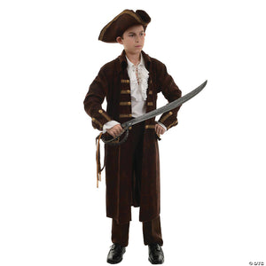 boy s brown pirate captain costume small~ur26300sm