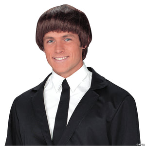 60s band member brown wig~fw92709