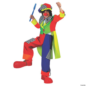 boy s spanky stripes clown costume small~ff60637
