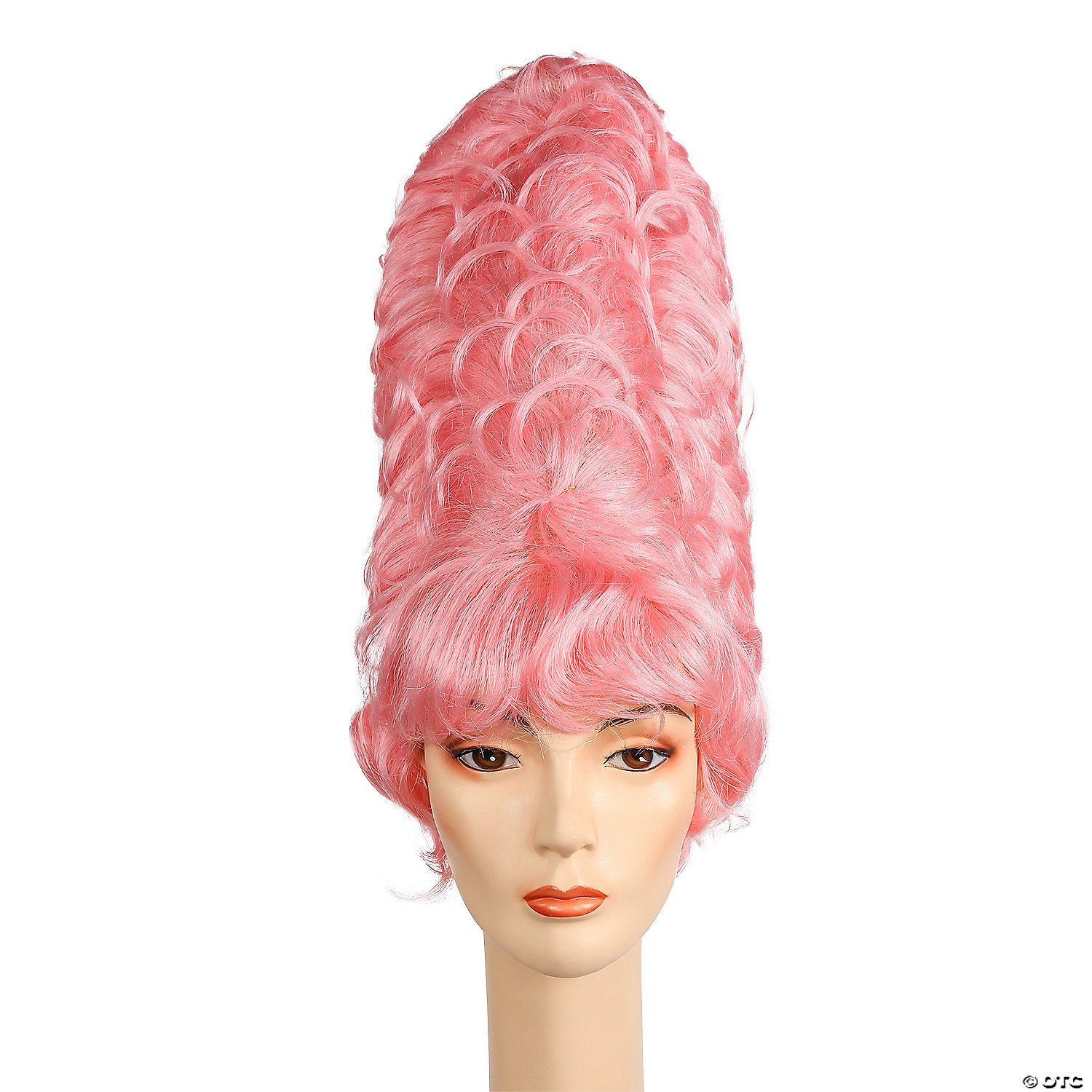 Women's Light Pink Gigantic Beehive Wig