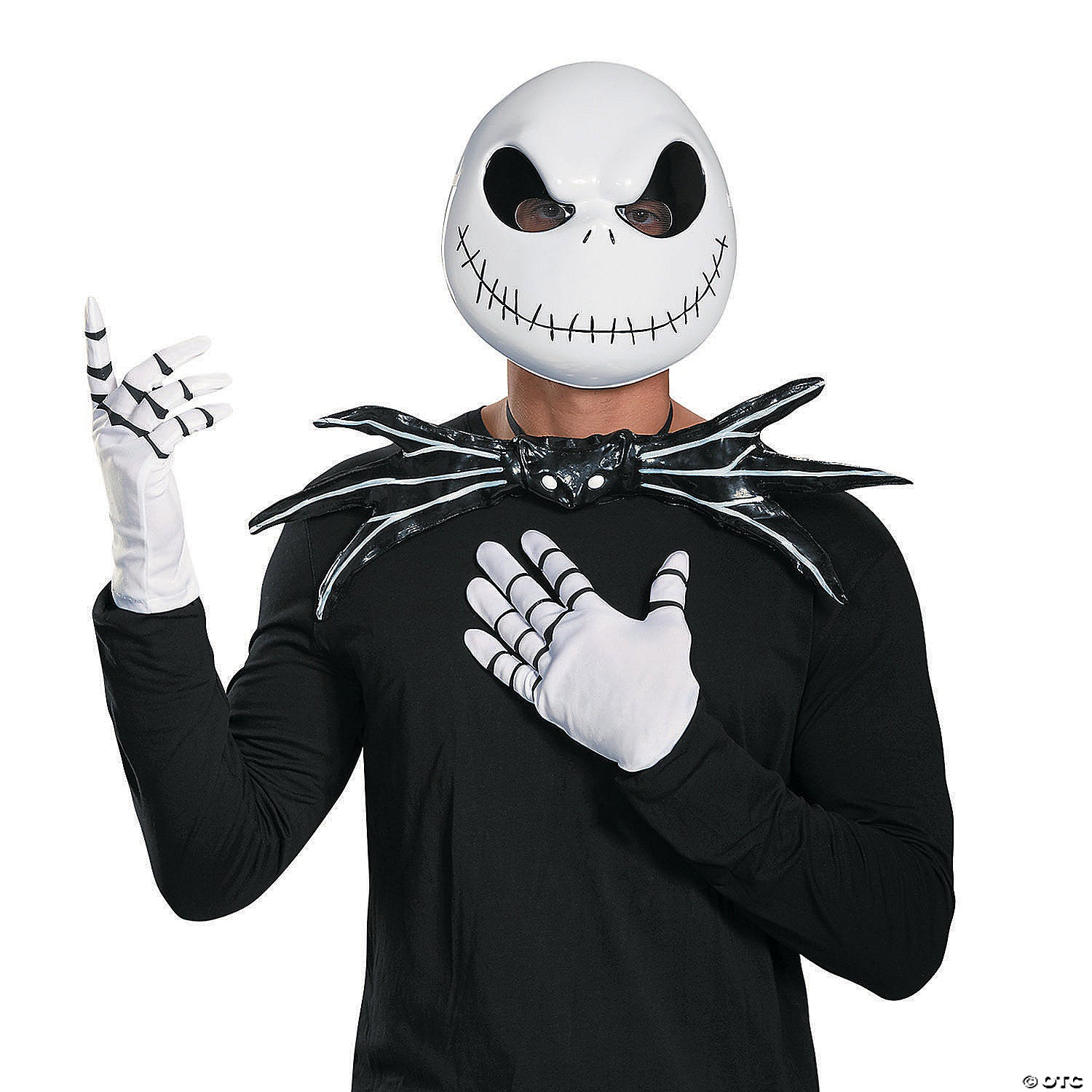 men s nightmare before christmas jack skellington costume kit~dg87949