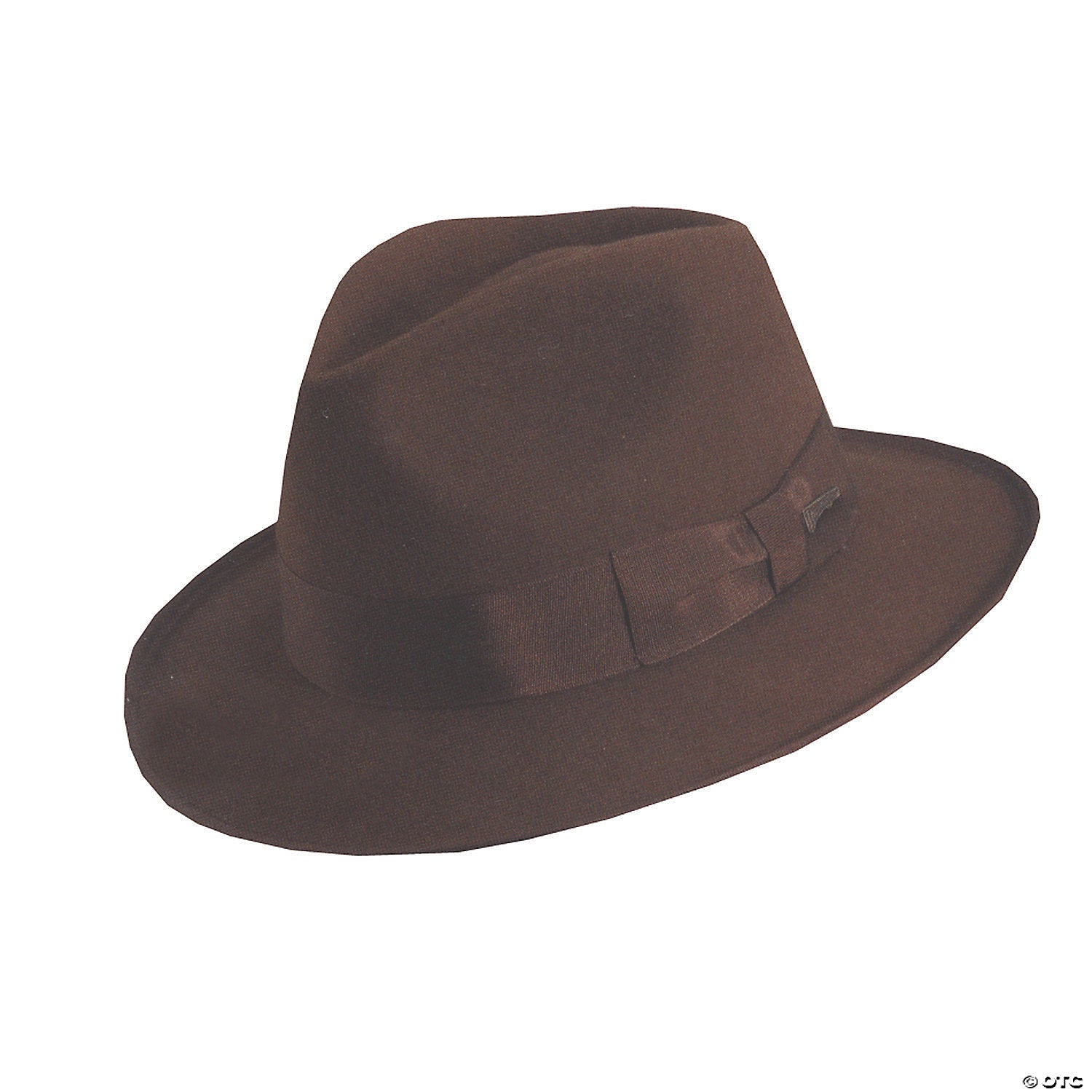 adults deluxe brown indiana jones& 8482 hat with hatband extra large~ga69xl