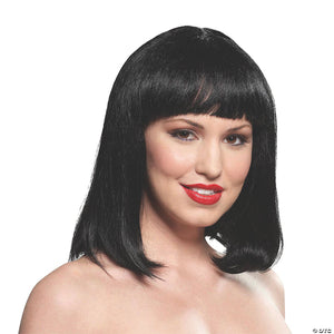 women s black page boy wig~mr179505