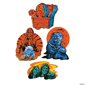 4 pc creepshow& 8482 cutout wall decorations series 1~mamcbw100
