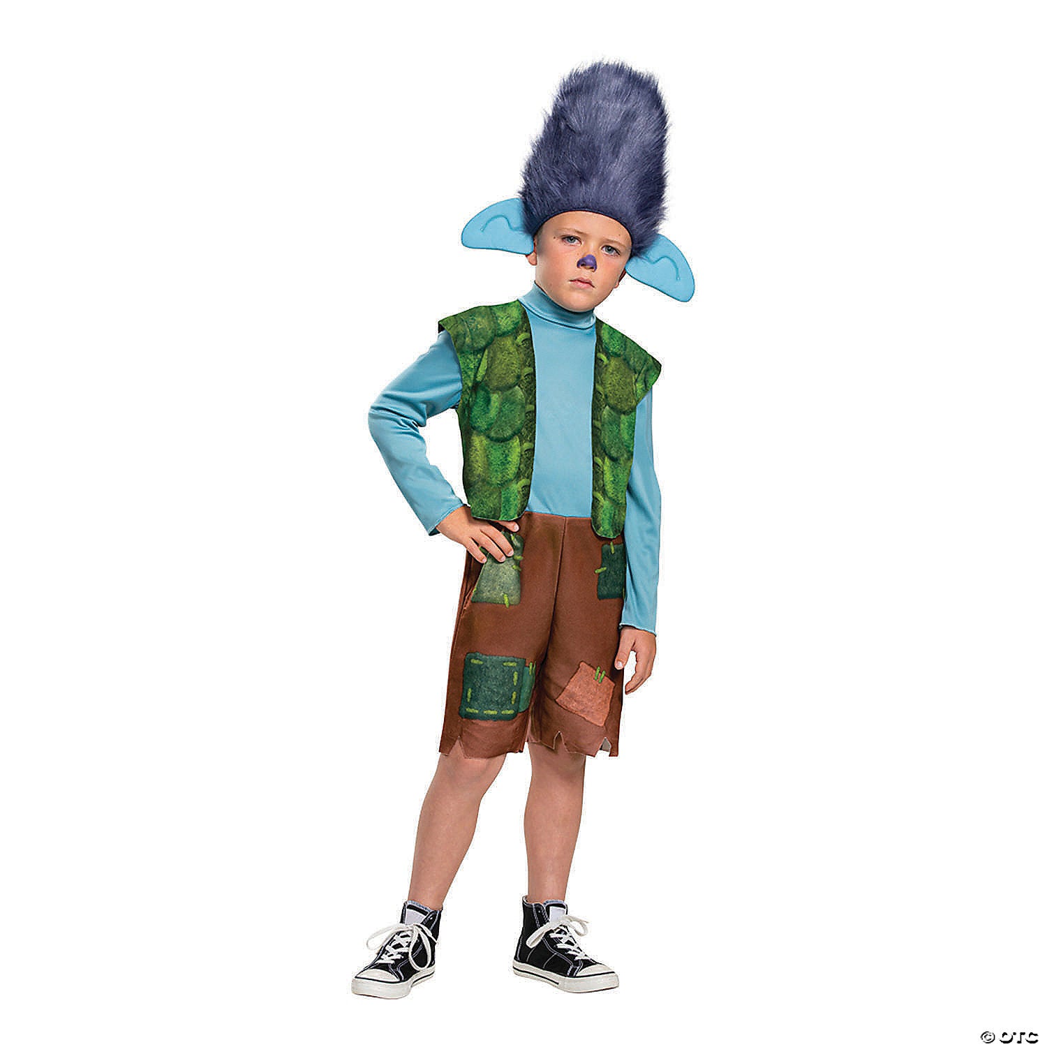 toddler trolls world tour branch costume small~dg105149l
