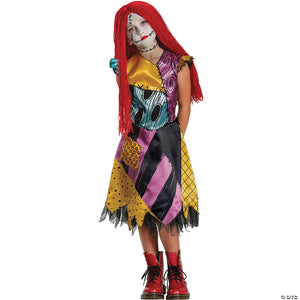 girl s deluxe the nightmare before christmas sally costume medium~dg21602k