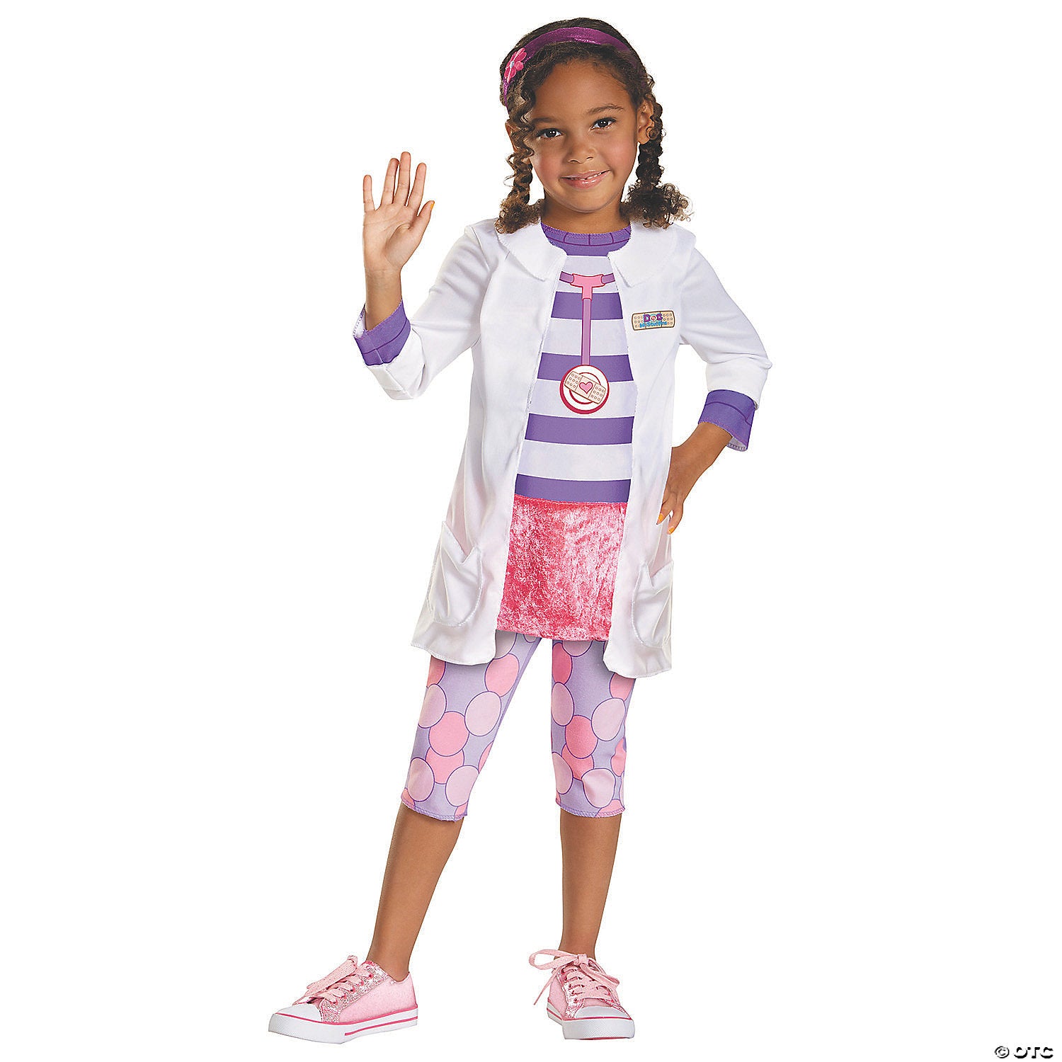 girl s classic doc mcstuffins& 8482 costume medium~dg59084k
