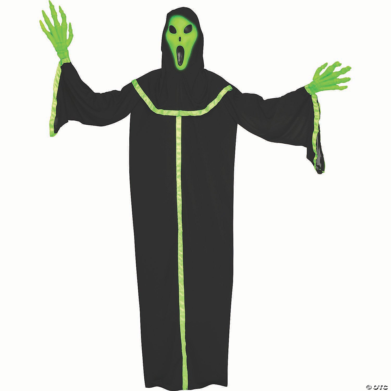 6 ft light up alien spawn& 8482 figure halloween decoration~fw96072