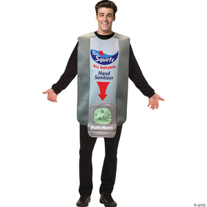 adults hand sanitizer wall dispenser costume~gc6591