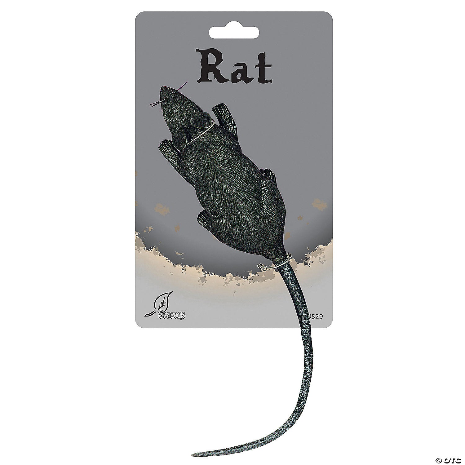 12 black rat decoration~sez18529