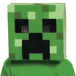 adults minecraft creeper vacuform mask~dg65681