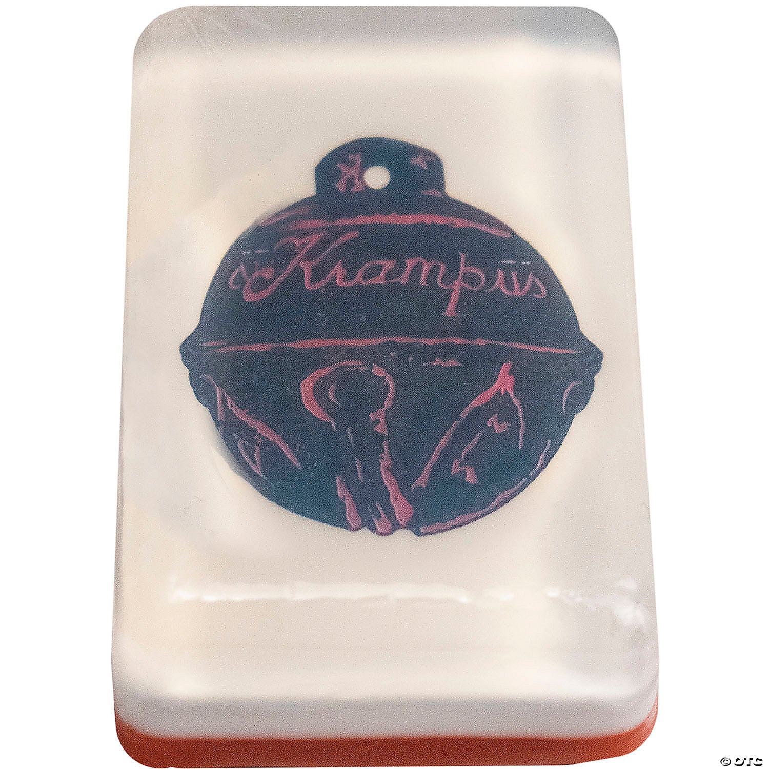 4 5 oz krampus& 8482 bell image soap bar with winter bloom scent~masfle113