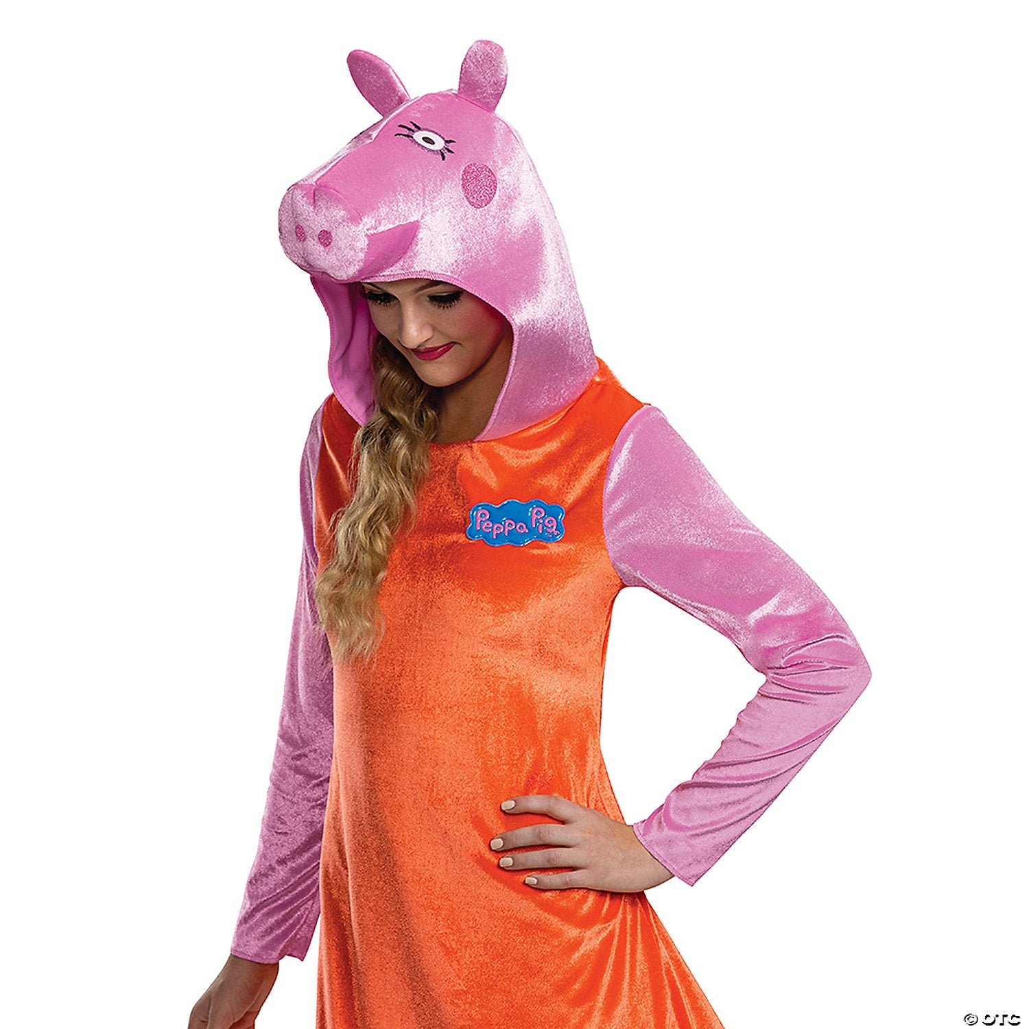 women s deluxe peppa pig& 8482 mummy pig costume medium 8 10~dg124209b-a02