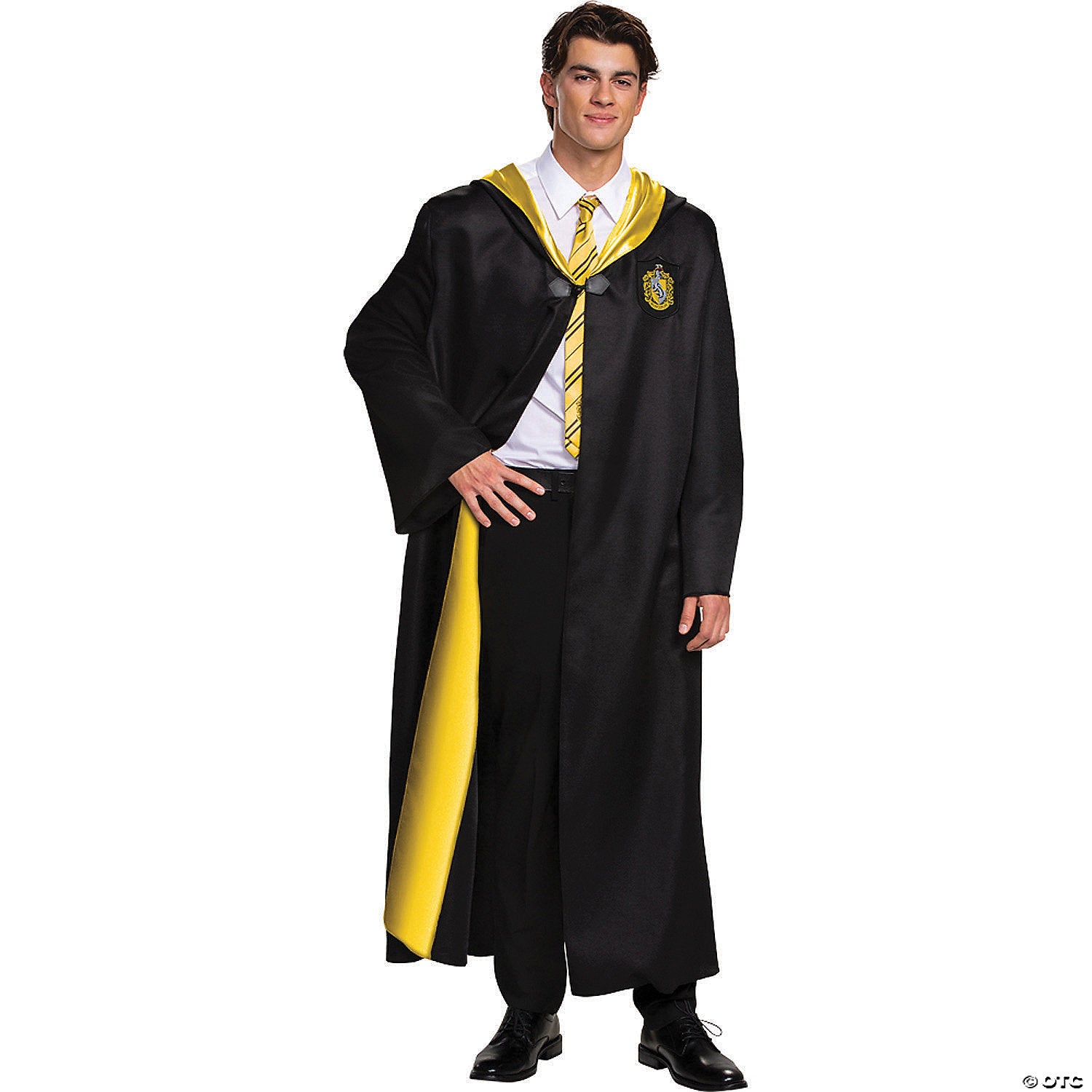 adult deluxe harry potter hufflepuff robe & 8211 large~dg107989d-a02