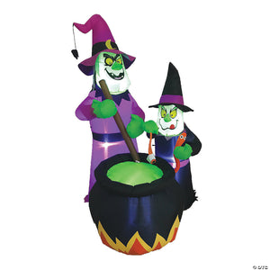 73 blow up inflatable witches brew outdoor halloween yard decoration~vahh19100
