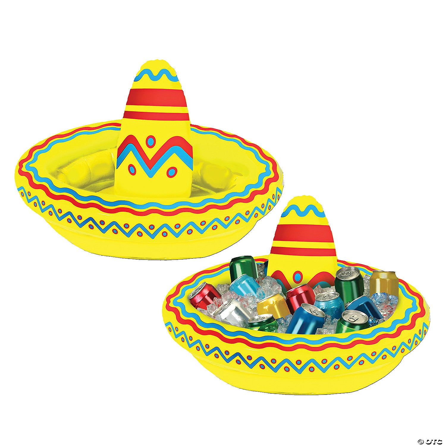 inflatable sombrero cooler~bg50254