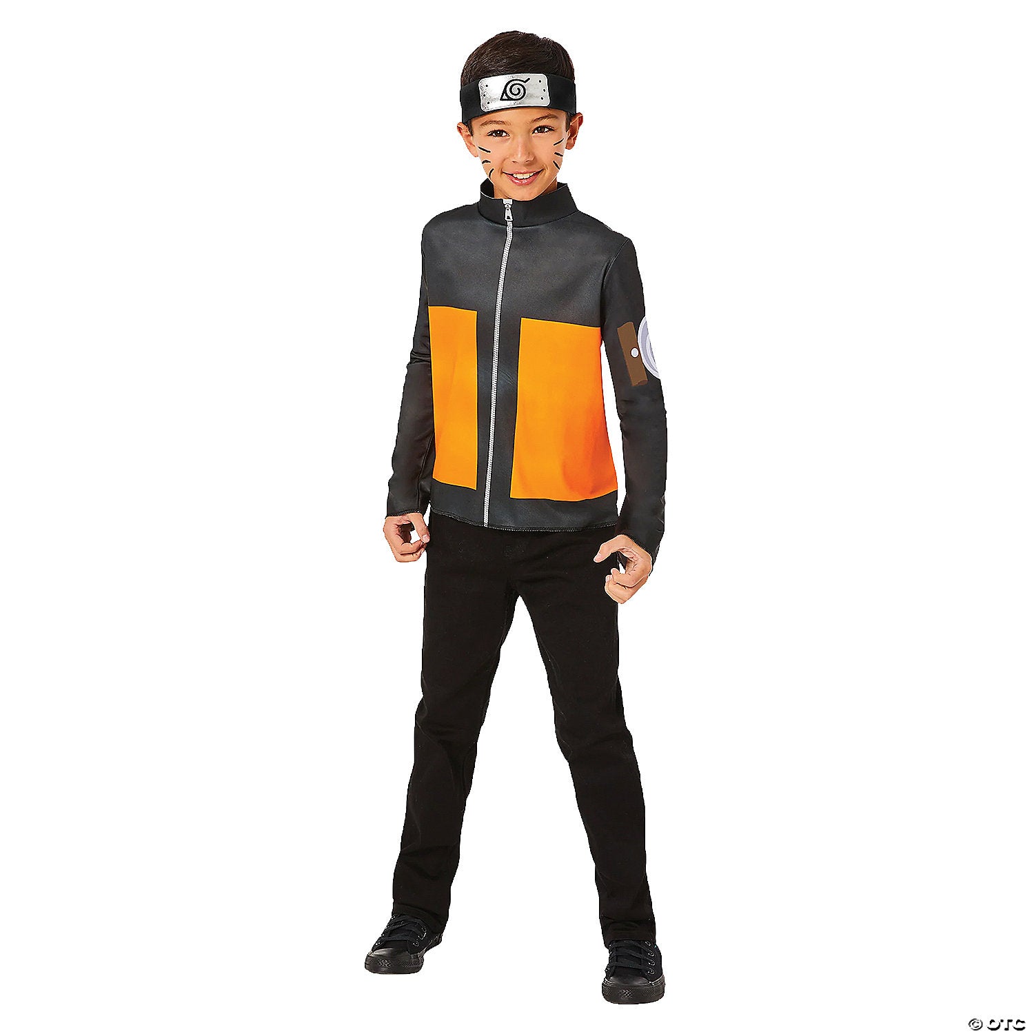 kids naruto costume kit lg 10 12~fw90976l