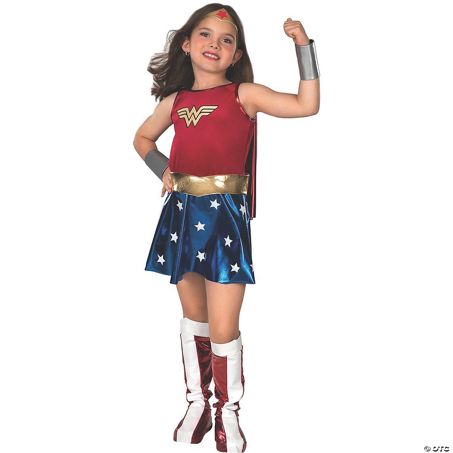 girl& 8217 s wonder woman& 8482 superhero costume medium~ru82312md