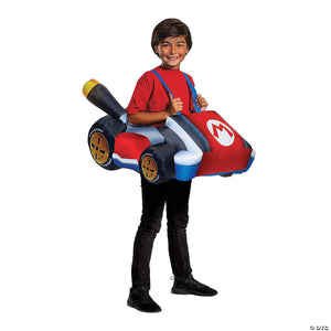 boy s inflatable super mario bros & 8482 mario kart costume~dg15674ch