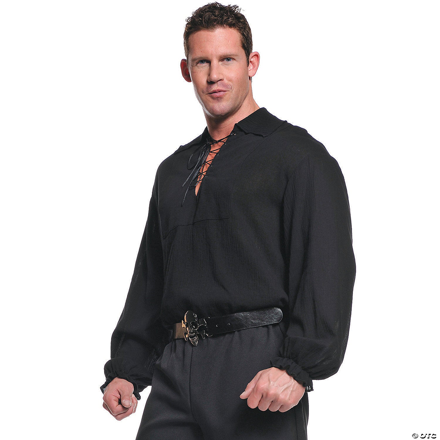 men s black pirate costume extra large~ur29299xl