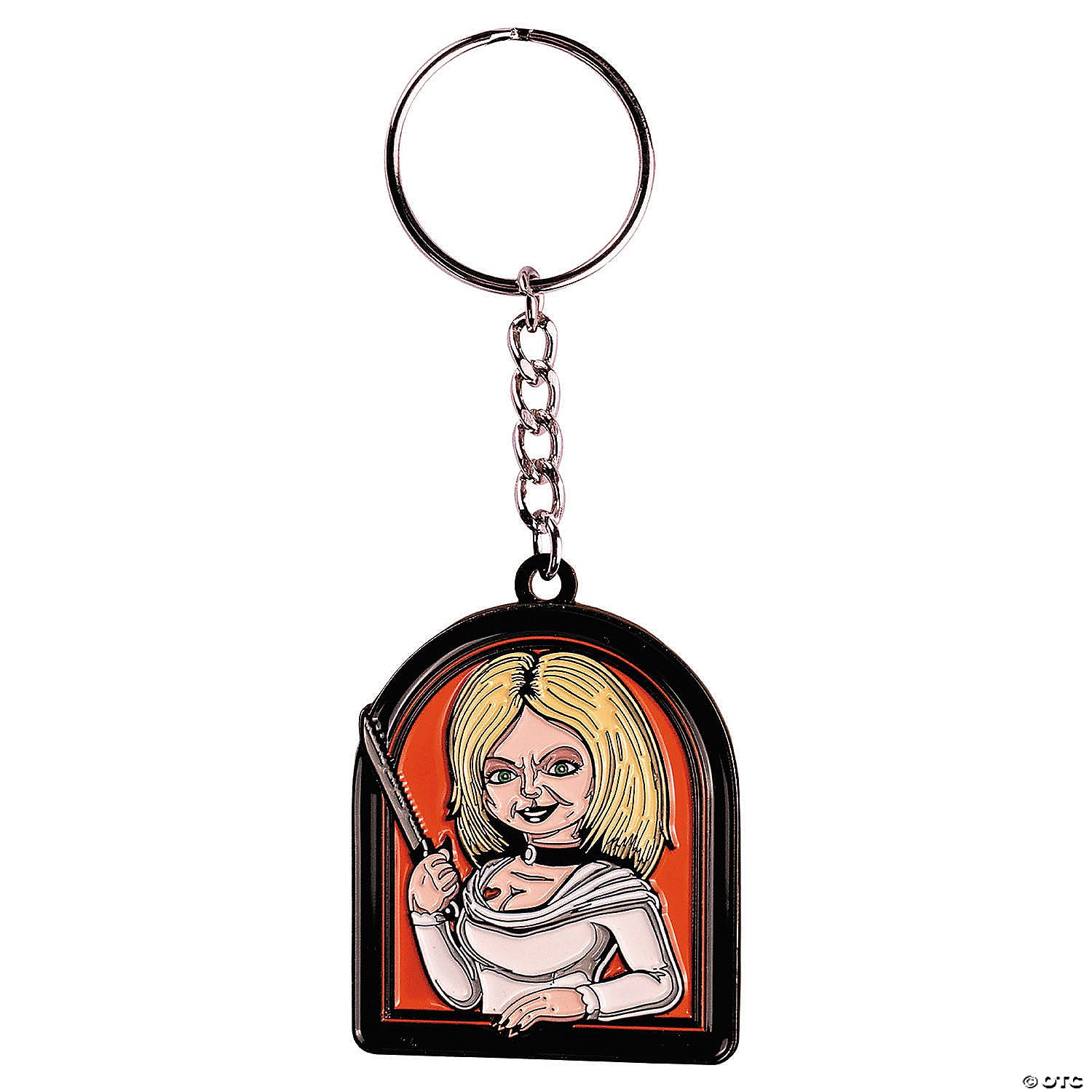 child& 8217 s play& 8482 seed of chucky tiffany with knife keychain~masfus177-a01