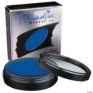 mehron paradise pro aq& 8482 makeup single lagoon blue~dd800lag