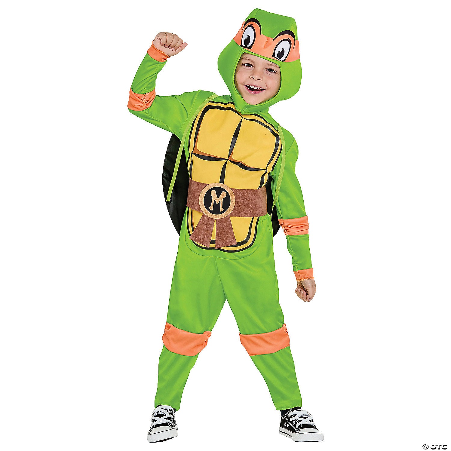 toddler teenage mutant nija turtles michelangelo costume small~fw106721s-a01