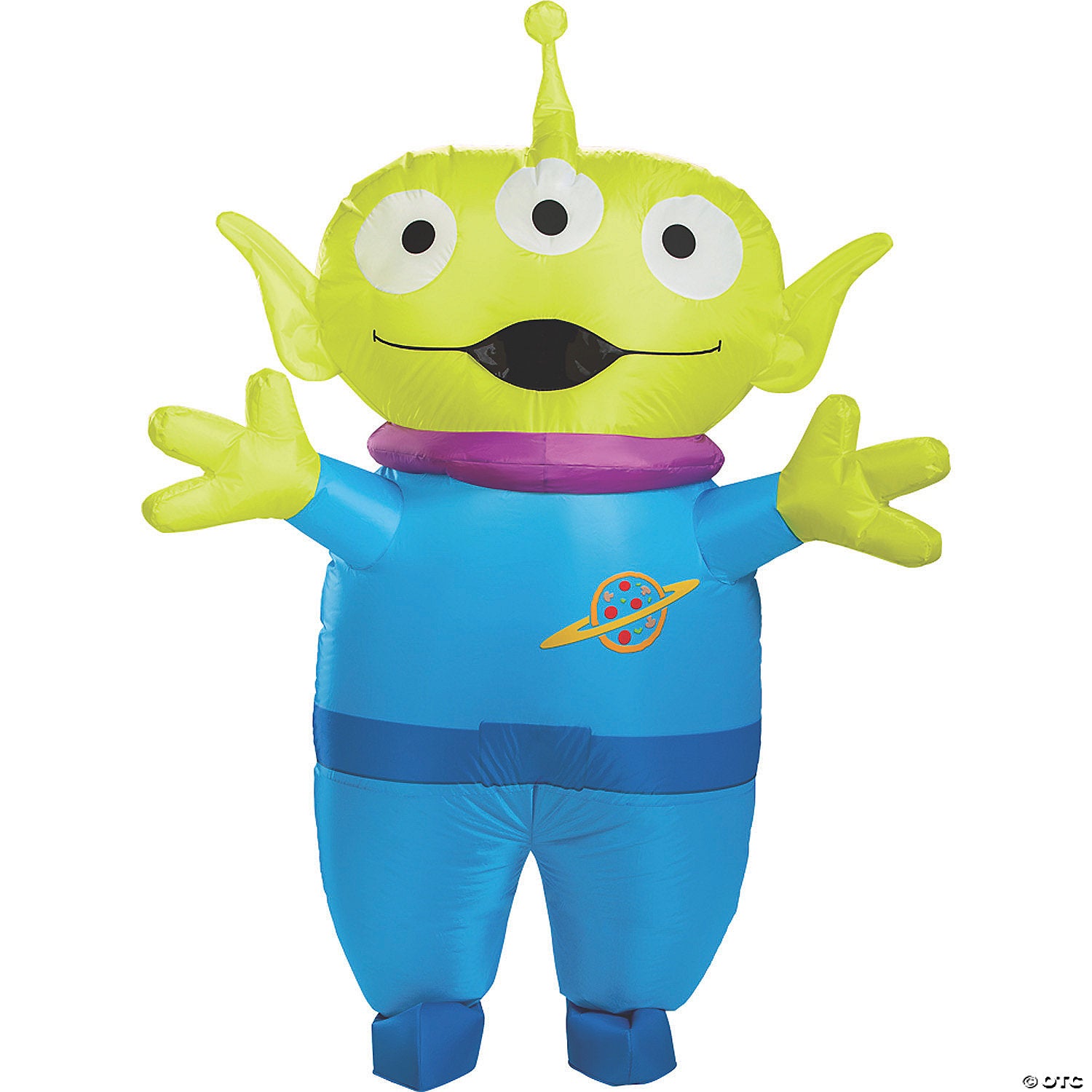 Men's Inflatable Disney Toy Story Alien Costume