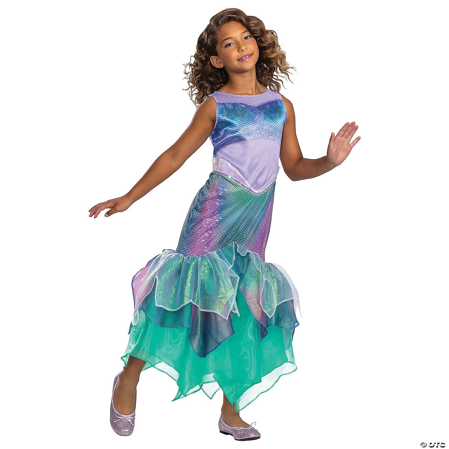 kids deluxe live action little mermaid ariel costume 3t 4t~dg117959m-a01