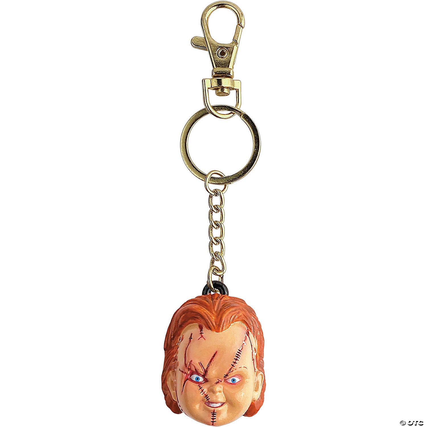 seed of chucky& 8482 chucky head keychain~matgus108