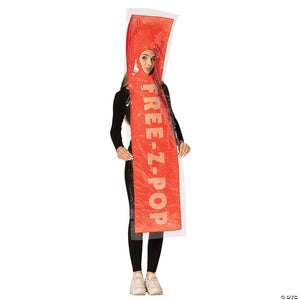 adults red free z pop ice costume~gcr1358