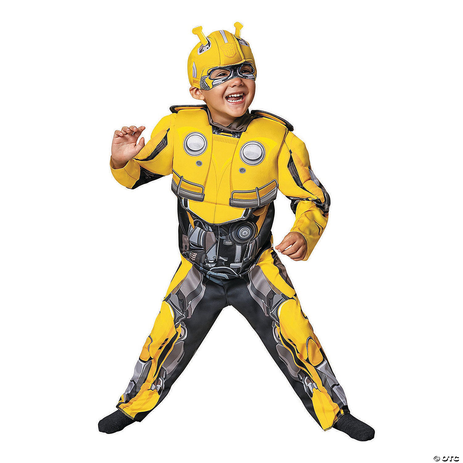 toddler transformers bumblebee muscle costume 3t 4t~dg67504m
