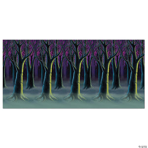 spooky forest plastic backdrop~bg00997