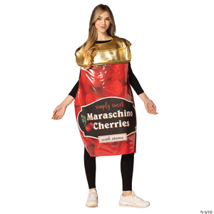adults maraschino cherries jar costume~gcr1333
