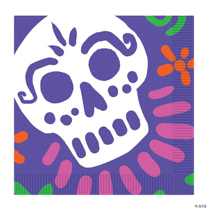 day of the dead napkins~bg00938