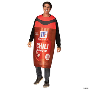 adults mccormick& 8482 chili powder spice costume~gcr1012