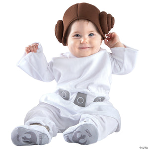 baby star wars& 8482 princess leia costume 0 6 months~jwc0670txs