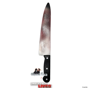 15 scream& 8482 ghostface bloody butcher knife~fw90291bb