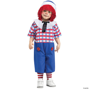 toddler boy s raggedy andy costume 2t 4t~12113