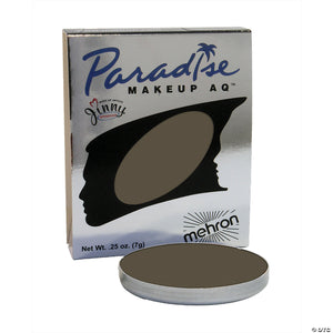 mehron paradise pro aq& 8482 makeup single refill olive~dd801ol