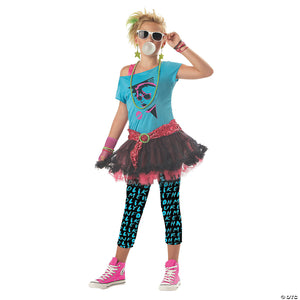 girl s 80s valley girl costume small~cc00399sm