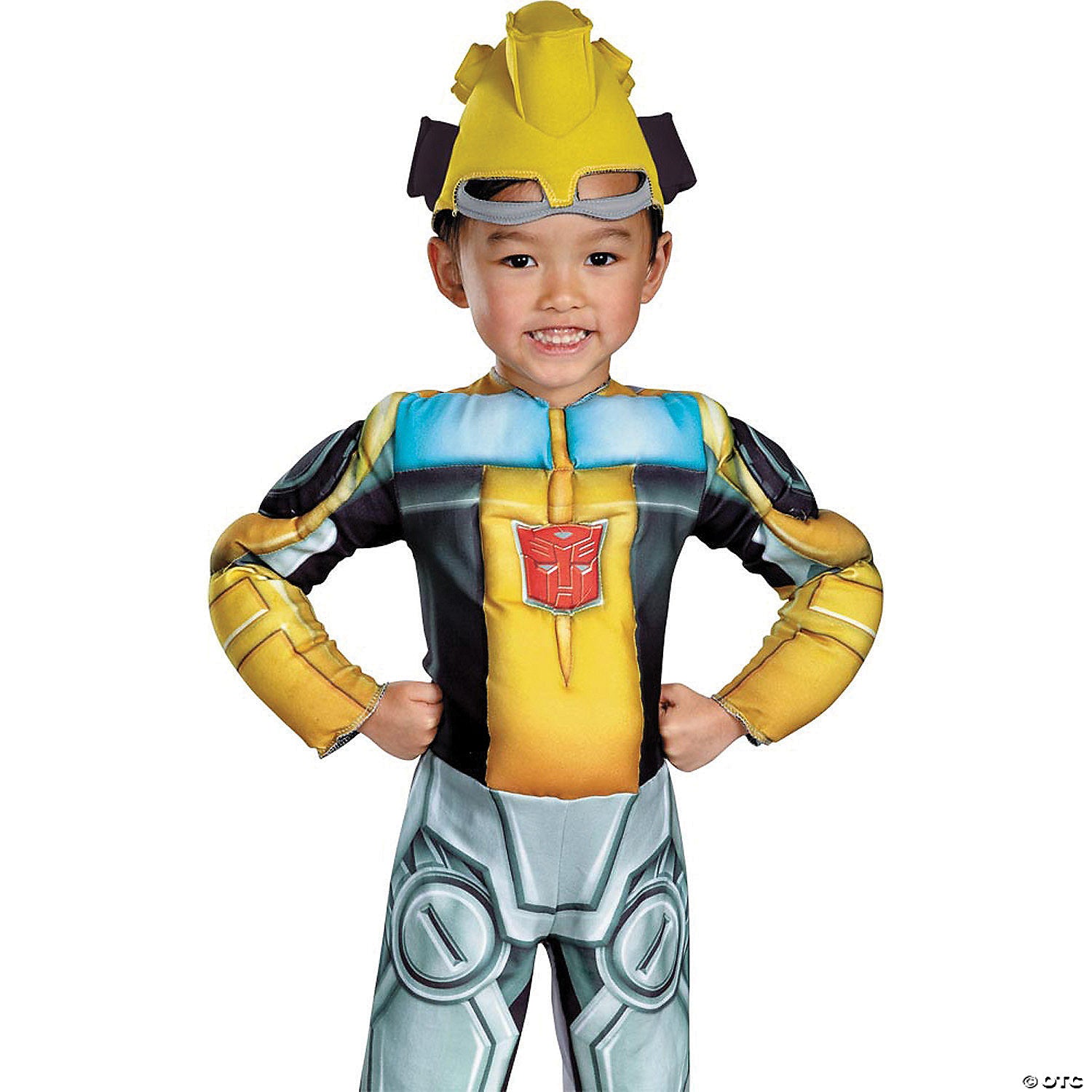 toddler boy& 8217 s muscle chest transformers& 8482 bumblebee rescue bot costume 3t 4t~dg42646m-a01