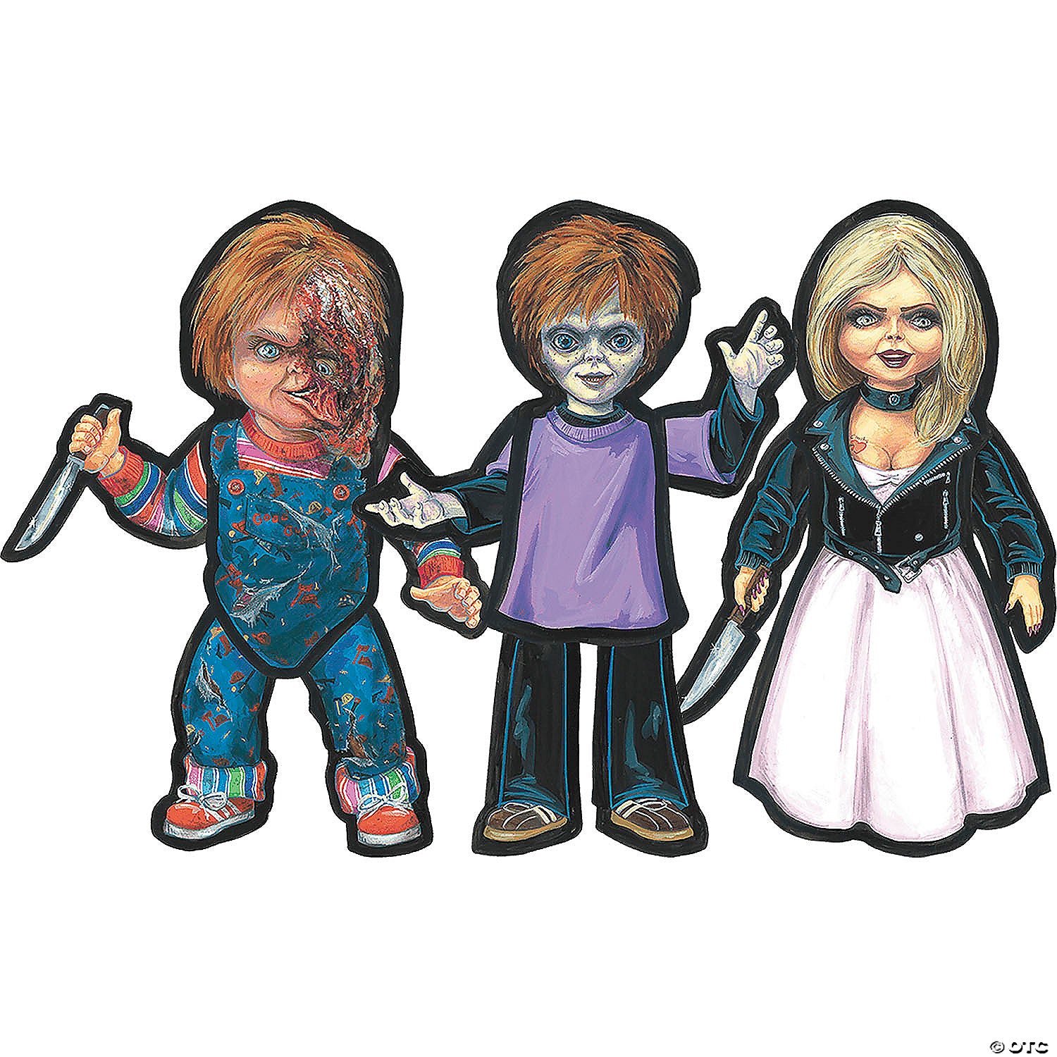 child& 8217 s play& 8482 chucky wall decoration cutouts~madkus100-a01