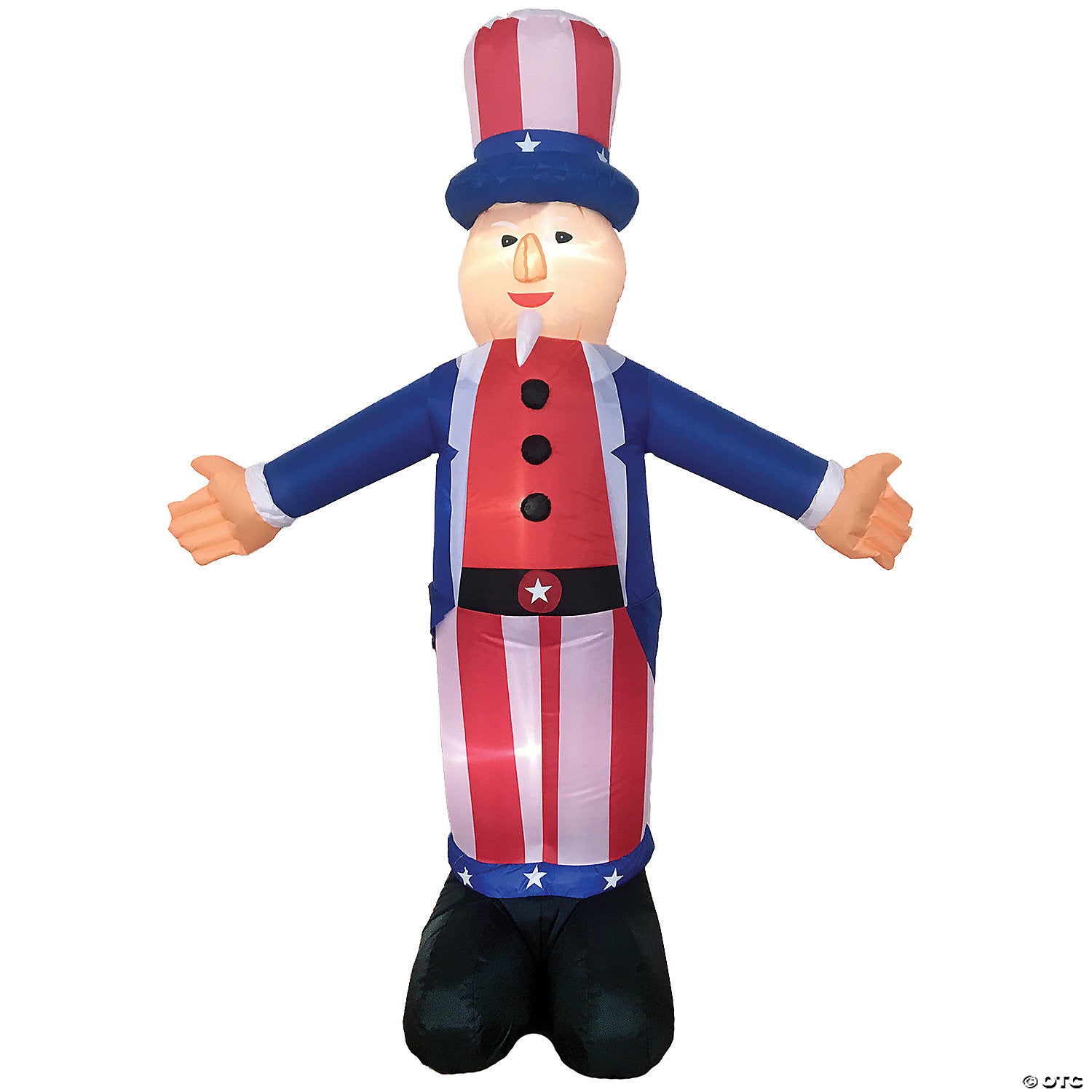 6 ft inflatable uncle sam outdoor yard decoration~vah0017-a02