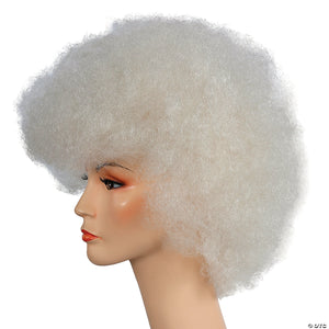 adult afro wig deluxe white~lw524wt-a02